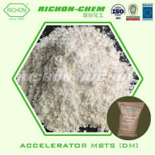 2,2&#39;-Ditiobis (benzotiazole), MBTS, CAS120-78-5 para preparação de masterbatch pré-disperso MBTS-75